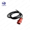 5ПИН штепсельная вилка МН3501 ПЭ ИП44 делает проводку водостойким провода красного/голубого соединителя промышленную поставщик