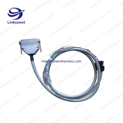 MOLEX Receptacle PVC BK 43025 - 1400 and D SUB 15 PIN / 9 PIN Wiring Harness