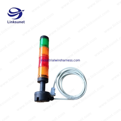 4 Layer Waterproof LED Signal Tower Light LIYY 6C - 0.25 Cable PVC Material
