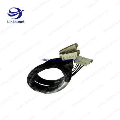 Harting 16P Crimping Industrial Wire Harness 09200163001 PTFE Insulated Cable